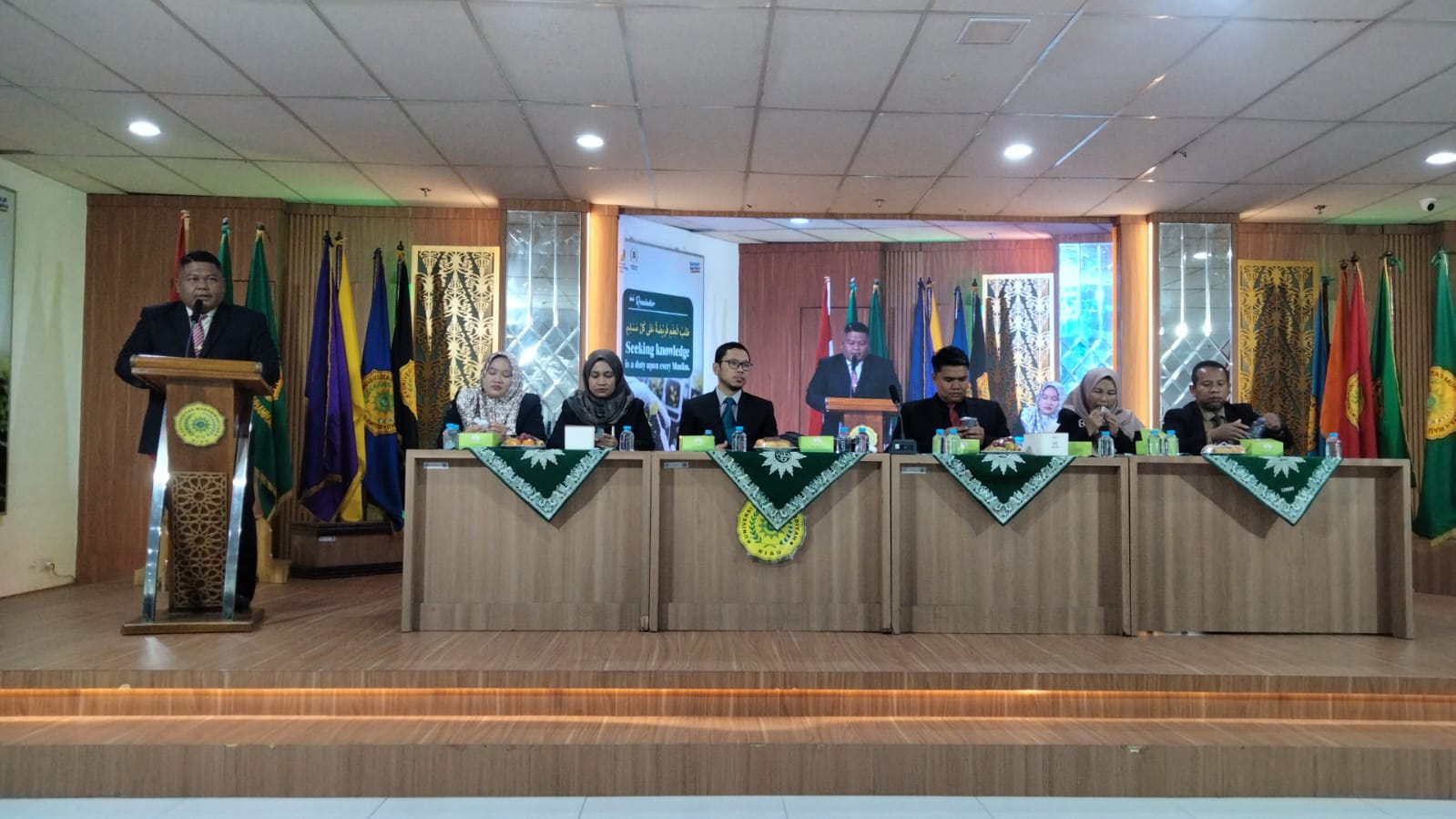 111 Mahasiswa Ikuti Yudisium XXVIII FIKOM Universitas Muhammadiyah Riau